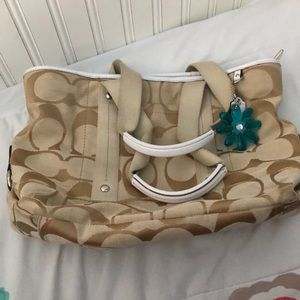 Coach mini tote